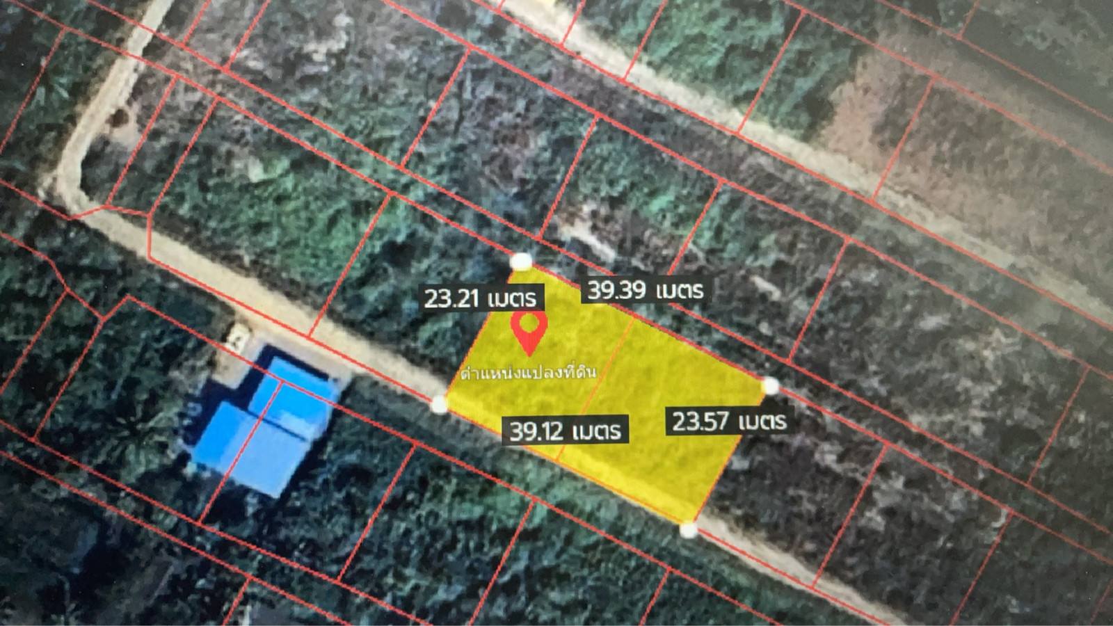 Land for sale in Lat Yai Subdistrict, Samut Songkhram (Ban Tawan Chak), area 226 sq m **. Near the main road only 270 meters and near Tawan Chak School only 400 meters, suitable for building a garden house, warehouse. – รูปที่ 2