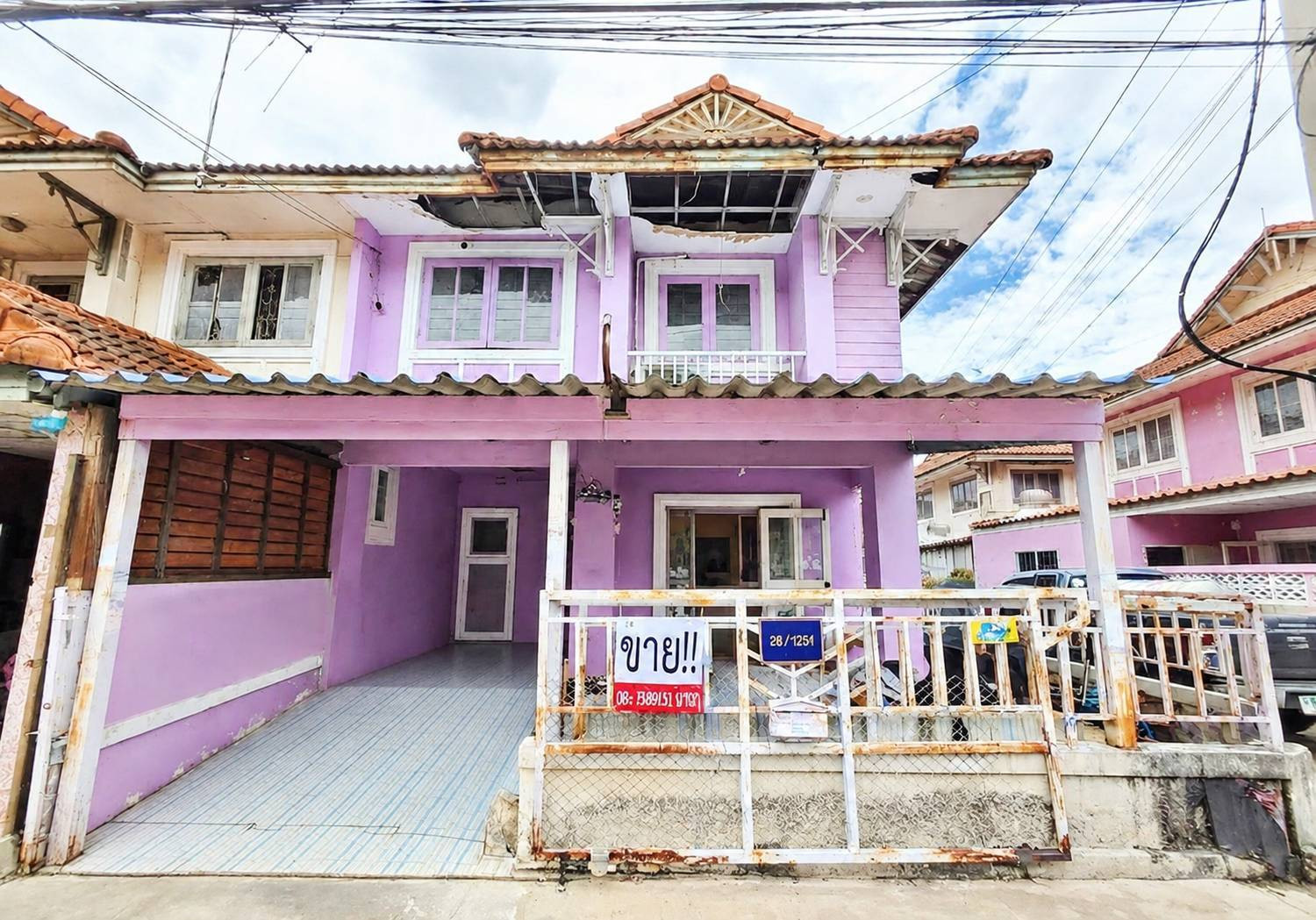 ขายทาวน์เฮ้าส์ พฤกษา 11 คลองสาม | แปลงมุม 23.90 ตร.วา | 1.30 ล้าน | รีโนเวทได้  – รูปที่ 2