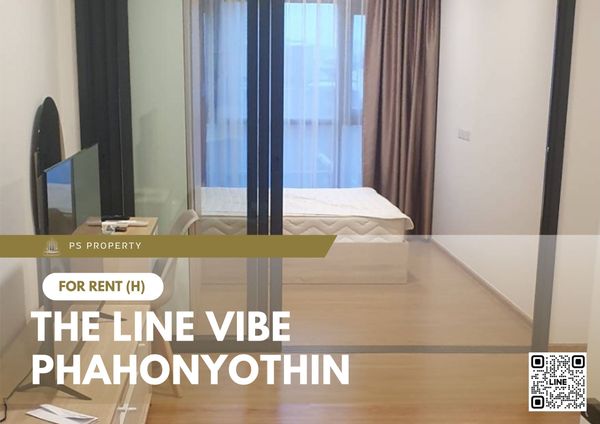 ให้เช่า 🔥 The Line Vibe Phahonyothin 🔥เฟอร์นิเจอร์ และ เครื่องใช้ไฟฟ้าครบ ใกล้รถไฟฟ้าถึง 2 สาย