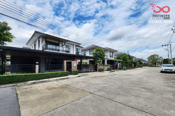ขายบ้านเดี่ยว 2 ชั้น 50 ตร.ว. ภัสสร รามคำแหง-ราษฎร์พัฒนา สะพานสูง ใกล้มอเตอร์เวย์