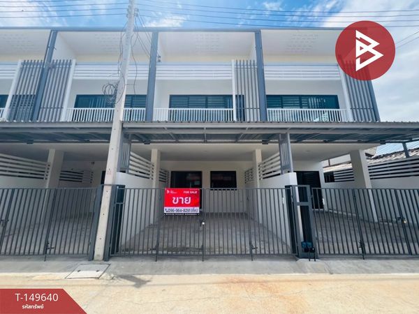 2-story townhouse for sale, area 18.8 sq m, Mae Klong, Samut Songkhram.