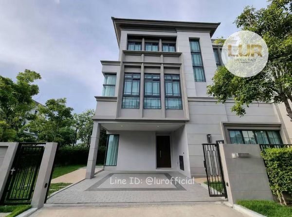 ✨For Sale corner detached house for sale, The SONNE Srinakarindra - Bangna ✨4 bedrooms, 4 bathrooms, 3 parking spaces
