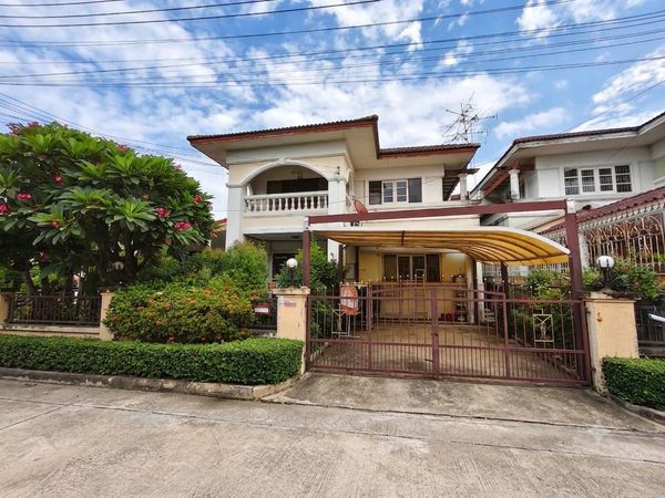 98200 - Single house for sale, corner plot, 95.2 sq m, Nisachon Village, Bang Waek 79.