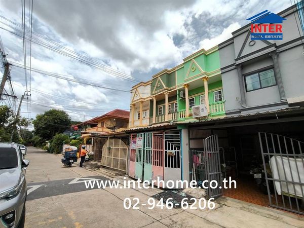 Townhouse, 2 floors, 16 sq m, Sirinakhon Village, Phahonyothin 54/1, Soi Phahonyothin 50/1, Phahonyothin Road, Sai Mai Road, Sai Mai District, Bangkok.