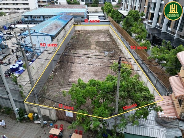 	ขายที่ดิน 214.8 ตร.ว. บางโพงพาง ยานนาวา ติดถนนเลียบวงแหวนอุตสาหกรรม ใกล้พระราม 3 เหมาะทำหอพัก อพาร์ตเมนต์