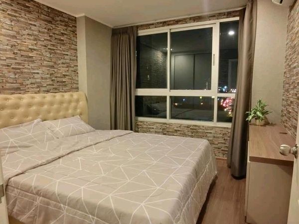 ✨🚇 Corner room, beautiful view, 7th floor, near BTS Talat Phlu, convenient travel, opposite The Mall Tha Phra.