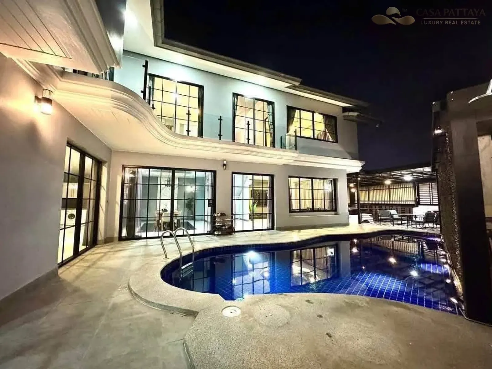 Detached House with Swimming Pool for Rent – Thepprasit Location