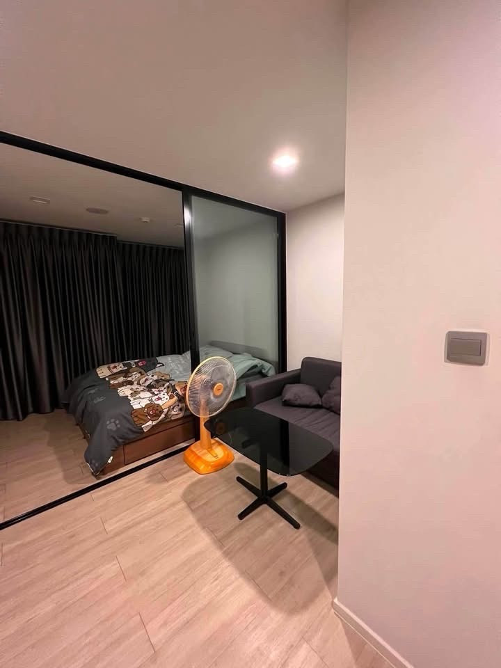 For rent 📍 Kave Condo 🏢 Building A, 2nd floor, outside view 📐 25 sq m.