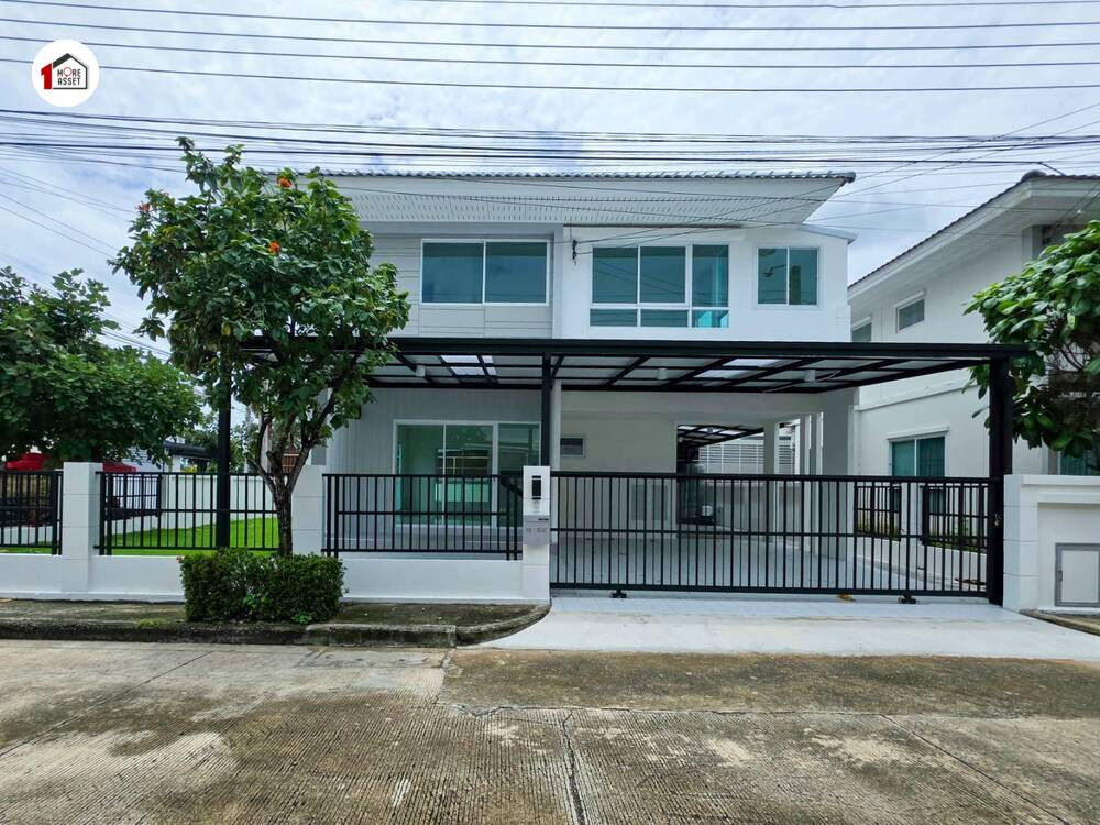 ขายด่วน! บ้านเดี่ยวหลังมุม เพอร์เฟค พาร์ค พระราม5-บางใหญ่ (ซอยวัดพระนอน) เฟส 5บ้านสวยรีโนเวท ใกล้เซ็นทรัลเวสต์เกต รถไฟฟ้า และทางด่วน 