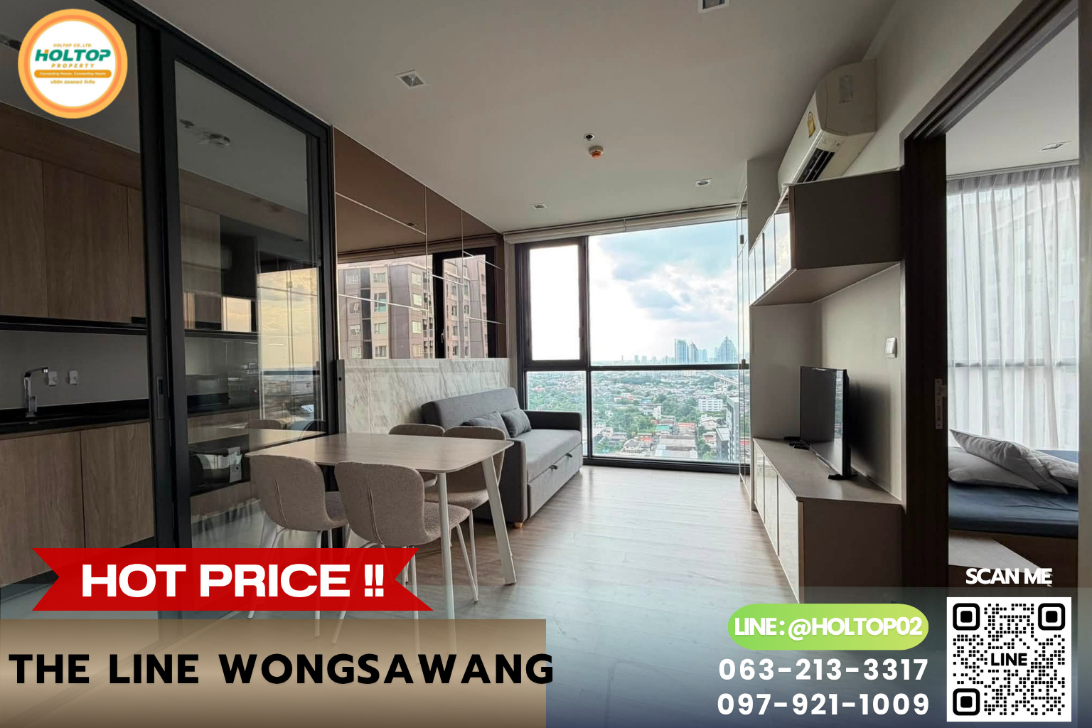 #E1511💕040969For Rent Condo THE LINE Wongsawang #E1511💕040969For Rent Condo THE LINE Wongsawang