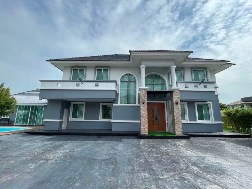 ให้เช่า บ้านเดี่ยวพร้อมสระว่ายน้ำ หมู่บ้านสวนเนรมิต ออเงิน–รามอินทรา ให้เช่า บ้านเดี่ยวพร้อมสระว่ายน้ำ หมู่บ้านสวนเนรมิต ออเงิน–รามอินทรา