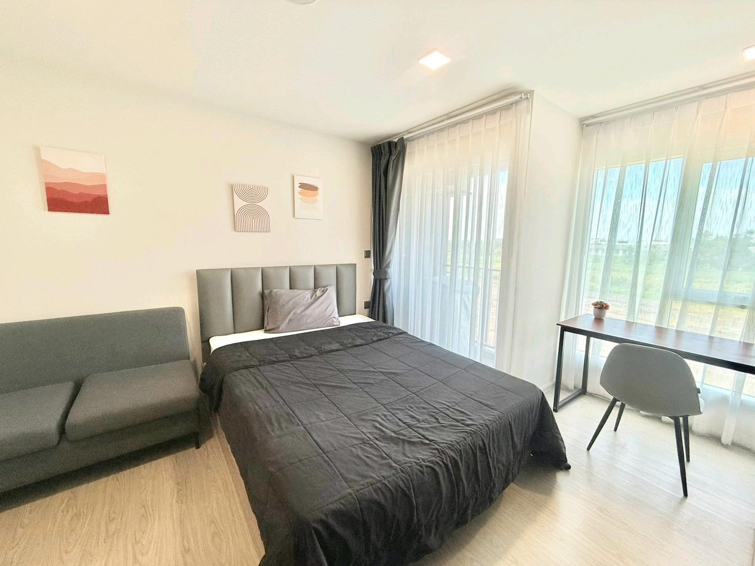 🏝️ For rent 𝗞𝗔𝗩𝗘 𝗧𝗢𝗪𝗡 𝗜𝗦𝗟𝗔𝗡𝗗 | Building G, 5th floor | 23 sq m. | Ready to move in | Near Bangkok University