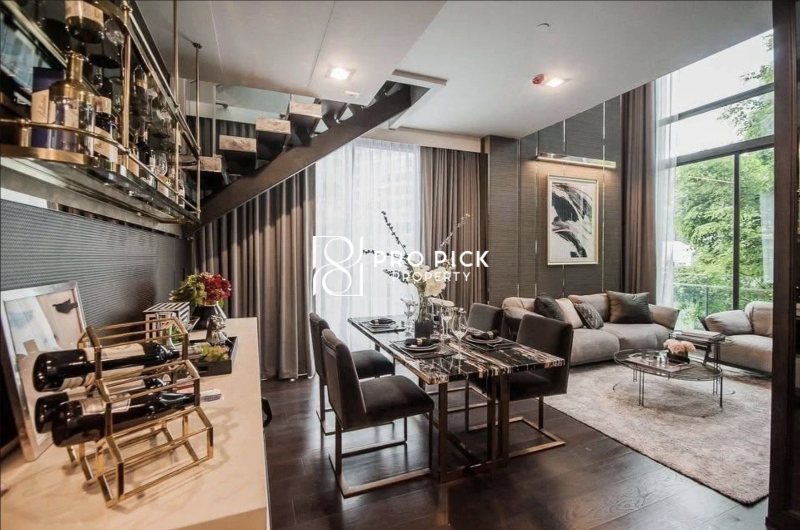 For Rent Condo Laviq Sukhumvit 57 2 Bed 2 Bath BTS Thong Lo Sukhumvit Watthana Bangkok PP-00638