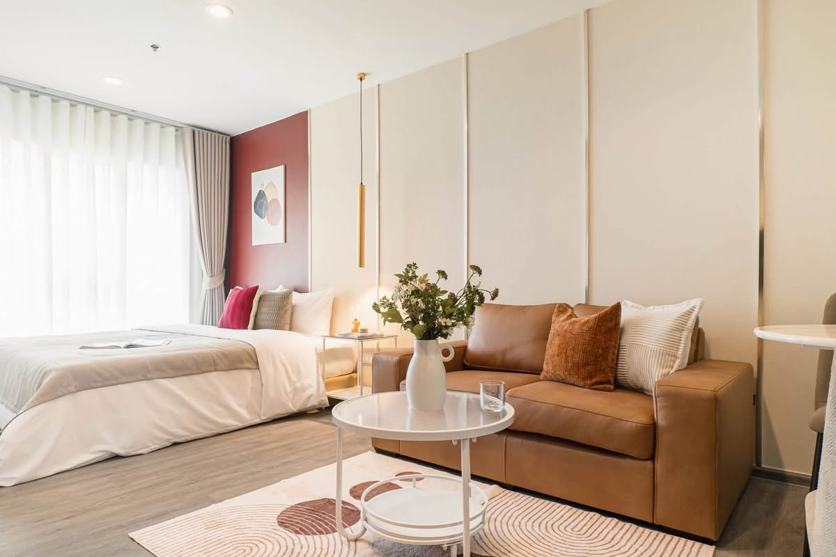 ✨🏢ให้เช่าคอนโด Regent บางนา 🛋️เฟอร์นิเจอร์และเครื่องใช้ไฟฟ้าครบ พร้อมเข้าอยู่ – รูปที่ 3