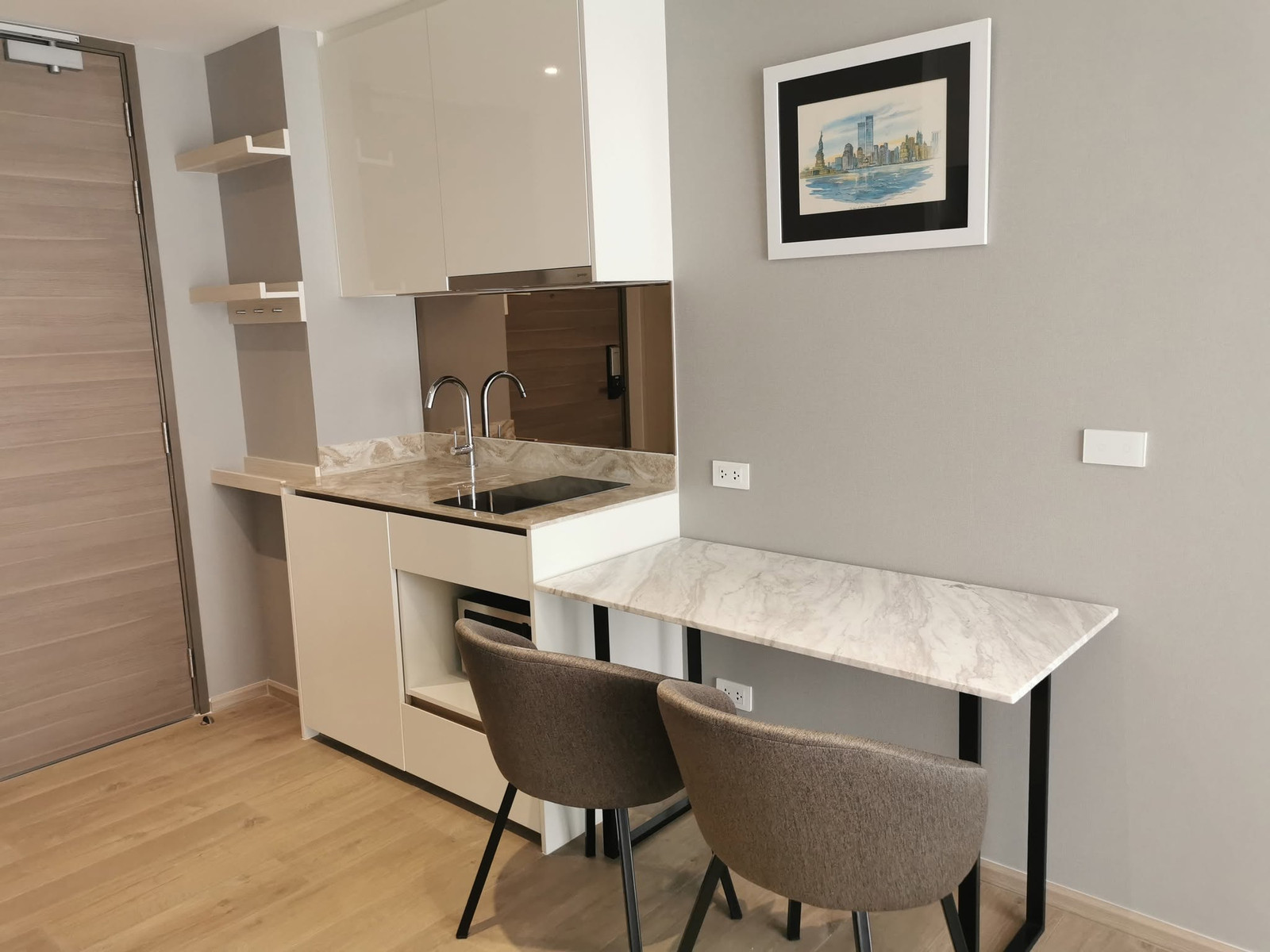 Condo for rent FYNN Asoke, Organic Modern style, airy, open, comfortable, near BTS Asoke -RW008431 – รูปที่ 3