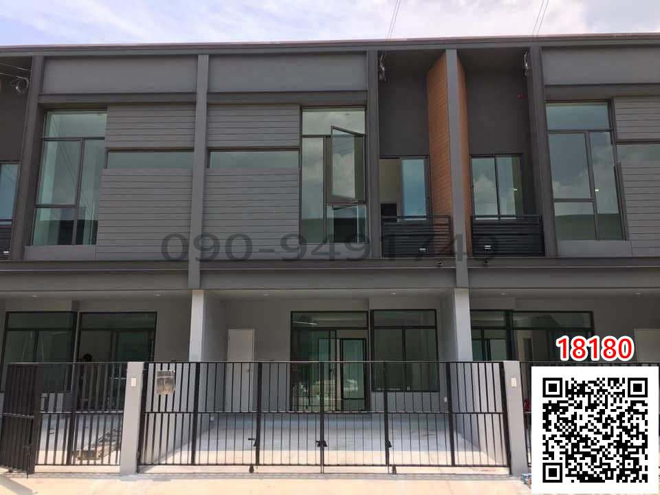 2-story townhouse for rent, Verve Rama 9 project, Krungthep Kreetha. 2-story townhouse for rent, Verve Rama 9 project, Krungthep Kreetha.