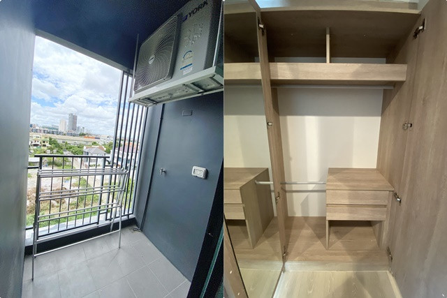 For Rent Never Living 7th BuildingA 27 Sqm. The Excel Groove City View Sukumvit105 – รูปที่ 4