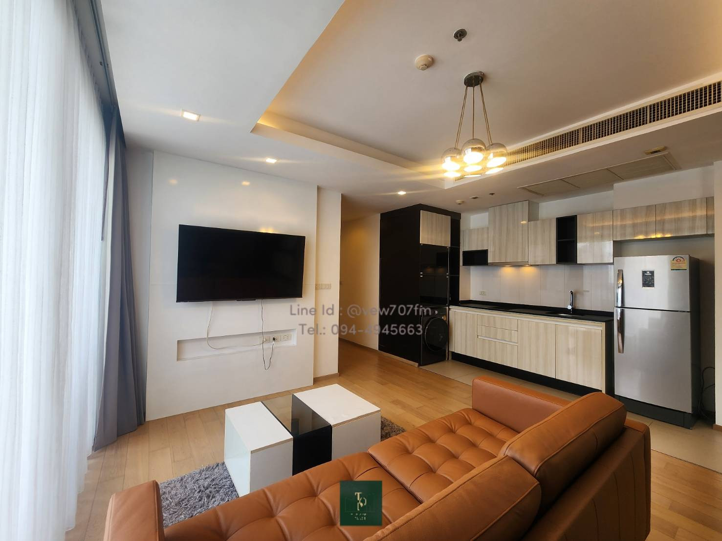 HQ Thonglor <<2 Bedrooms For Rent>>📍Location: 700m. to BTS Thong Lo :Fully Furnished – รูปที่ 3