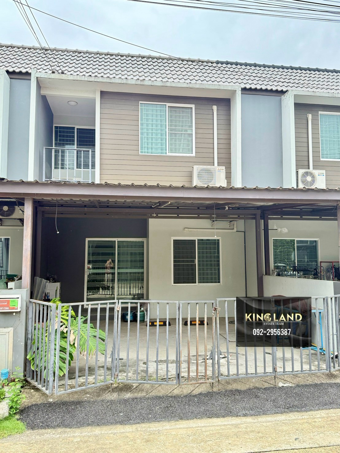 🏡 House for rent, ready to move in, Areeya Color Premium, Wongwaen-Ramindra (Phase 2), Soi Surao Khlong Nueng 15, 3 bedrooms, 2 bathrooms, fully furnished, very good location, Hathairat-Minburi area. 🐱🐶 Raising animals +1,500 💰 Special price only 15,000 b