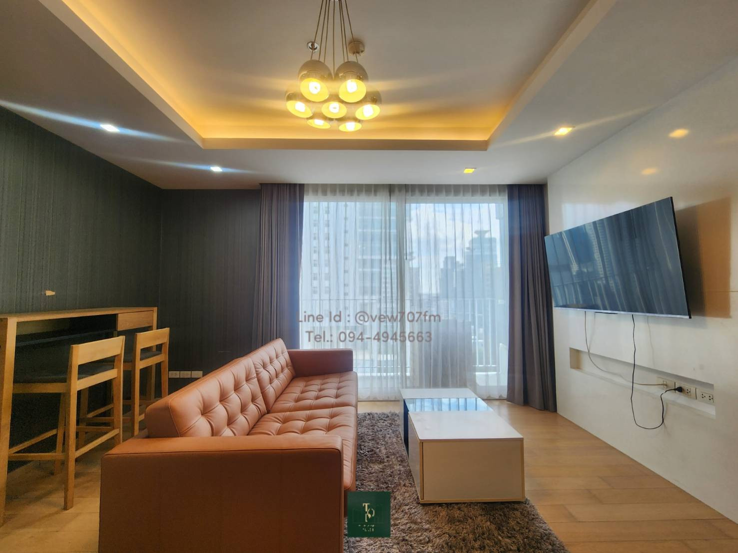 HQ Thonglor <<2 Bedrooms For Rent>>📍Location: 700m. to BTS Thong Lo :Fully Furnished – รูปที่ 2