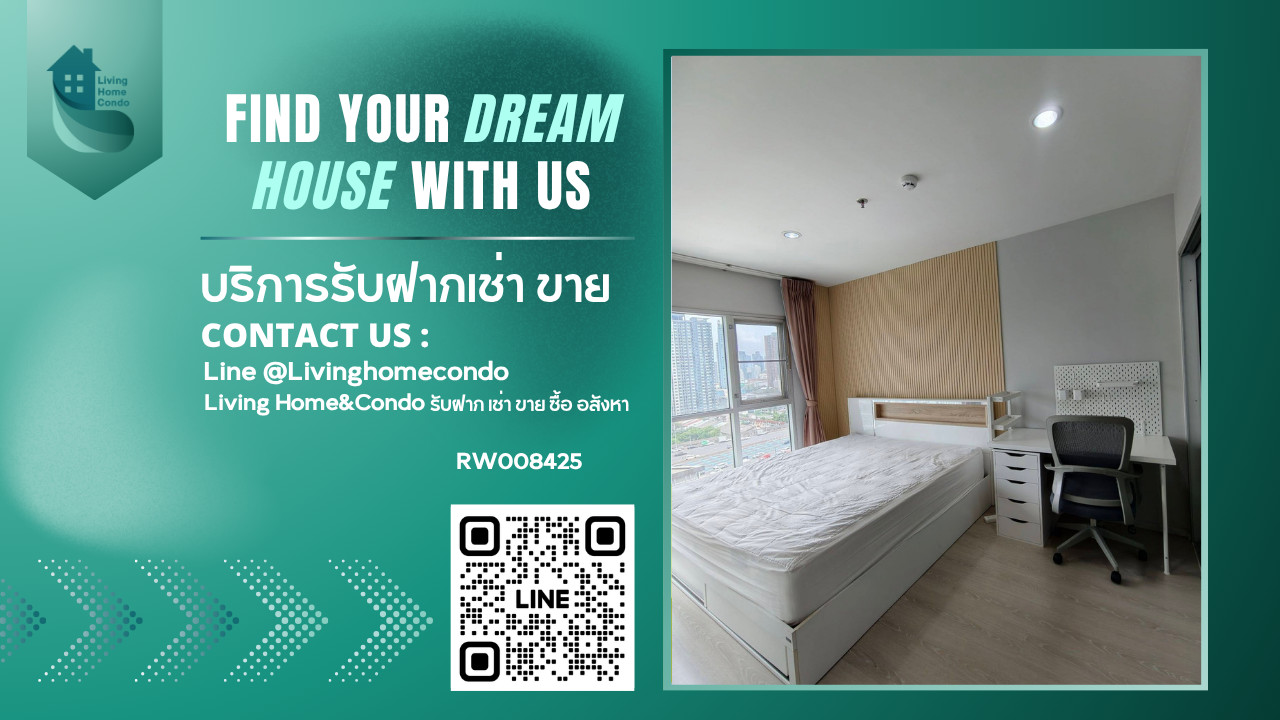 For rent Aspire Rama 9, fully furnished, ready to move in, near MRT Rama 9 -RW008425 For rent Aspire Rama 9, fully furnished, ready to move in, near MRT Rama 9 -RW008425