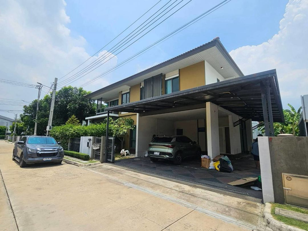 ขายบ้านเดี่ยว บุราสิริ ราชพฤกษ์-345 โครงการสไตล์รีสอร์ทสุดร่มรื่นจากแสนสิริ บ้านหลังมุม พื้นที่กว้างๆ สำหรับครอบครัวใหญ่ – รูปที่ 2