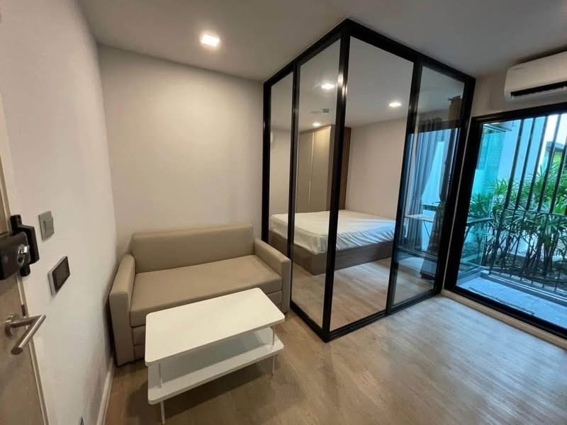 📍 Kave Town Shift Building C, 1st floor📐 25 sq m. | Separate kitchen | Garden view 📍 Kave Town Shift Building C, 1st floor📐 25 sq m. | Separate kitchen | Garden view
