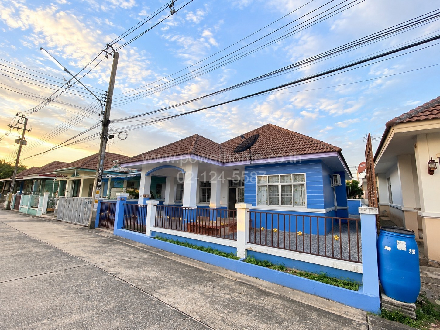 บ้านเดี่ยว 1 ชั้น หมู่บ้านวรินทรรังสิต คลอง 3 ทำเลดี ใกล้ตลาดกลางลาดสวาย – รูปที่ 2