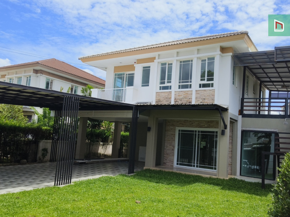 Single house, Manthana Ramintra - Wongwaen, 88 sq m, 4 bedrooms, 3 bathrooms, 8.29 million, complete central area, southeast direction. Near Fashion Island and Ekkamai-Ramindra Expressway Single house, Manthana Ramintra - Wongwaen, 88 sq m, 4 bedrooms, 3 bathrooms, 8.29 million, complete central area, southeast direction. Near Fashion Island and Ekkamai-Ramindra Expressway