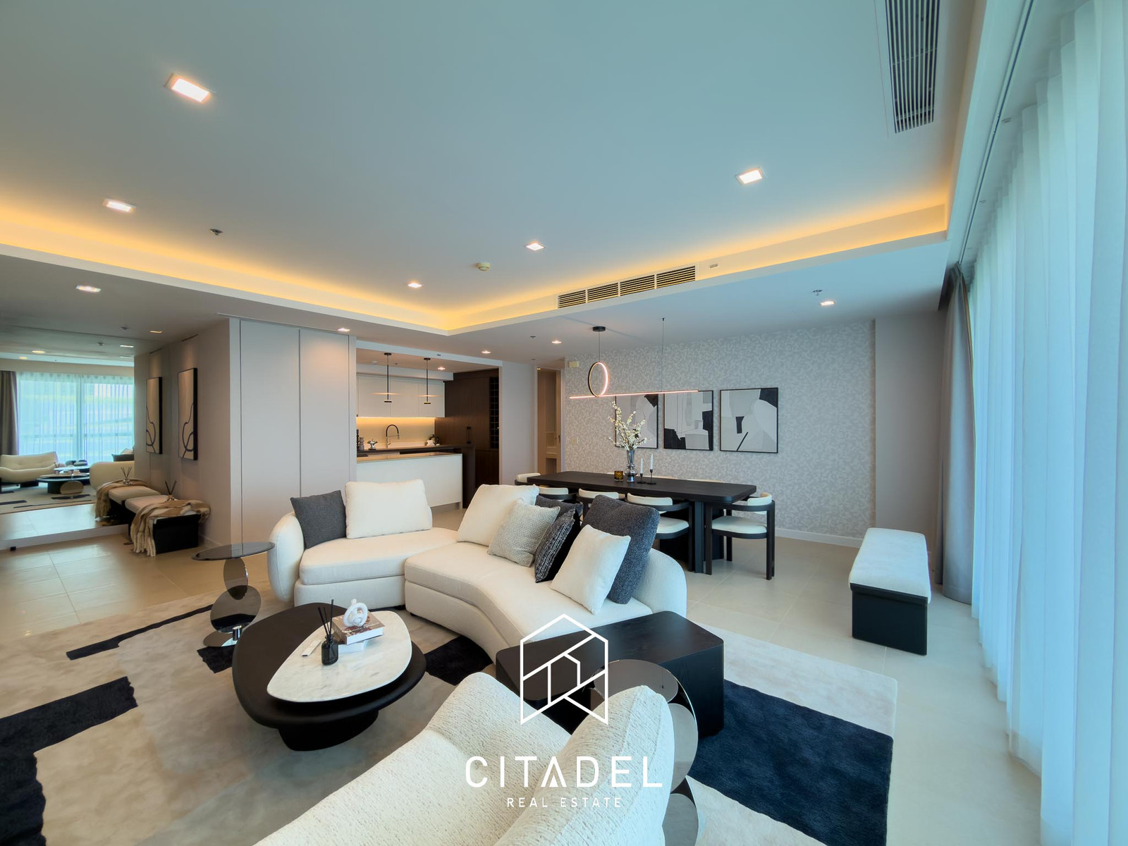  The River by Raimon Land - Luxury, Fully Renovated 3 Beds Condo Facing IconSiam! – รูปที่ 3