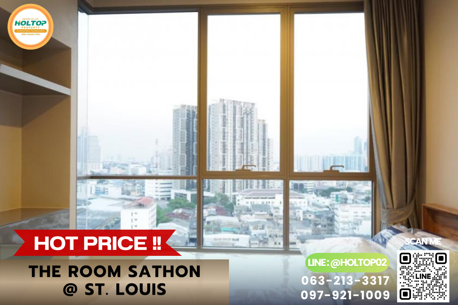 #E1502💕040969For Rent Condo The Room Sathon @ St. Louis #E1502💕040969For Rent Condo The Room Sathon @ St. Louis