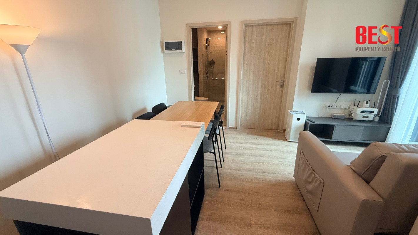 Condo for sale NUE District R9, 26th floor, near MRT Rama 9 | 2 bedrooms, city view, fully furnished, pristine condition. Condo for sale NUE District R9, 26th floor, near MRT Rama 9 | 2 bedrooms, city view, fully furnished, pristine condition.