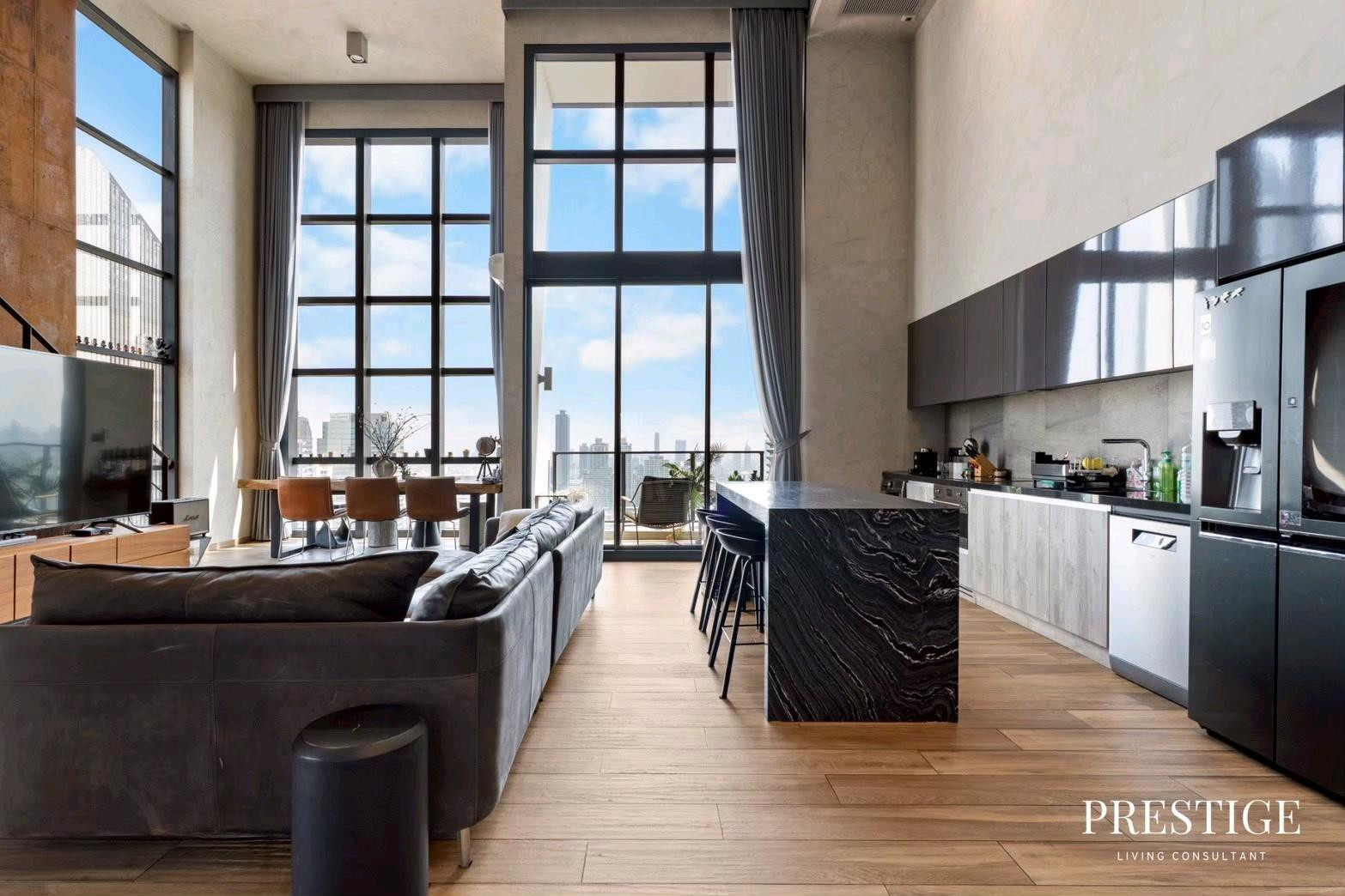 The Lofts Asoke | 3BR 2BT with 2 Bathtub Duplex | 145 Sq.M. – รูปที่ 2