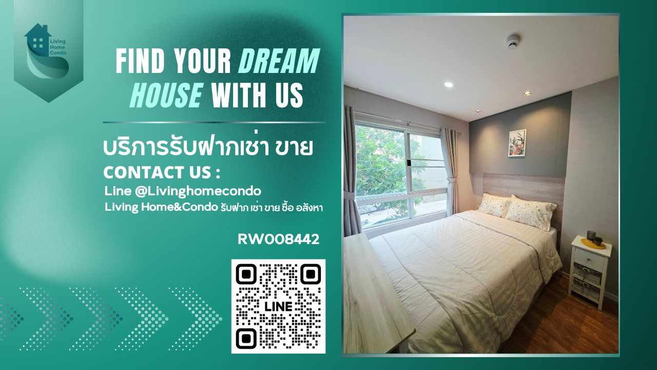 Condo for rent Lumpini Ville Sukhumvit 76-Bearing Station 2 2BED, Modern Contemporary style, beautiful, simple, comfortable, near BTS Bearing -RW008442 Condo for rent Lumpini Ville Sukhumvit 76-Bearing Station 2 2BED, Modern Contemporary style, beautiful, simple, comfortable, near BTS Bearing -RW008442