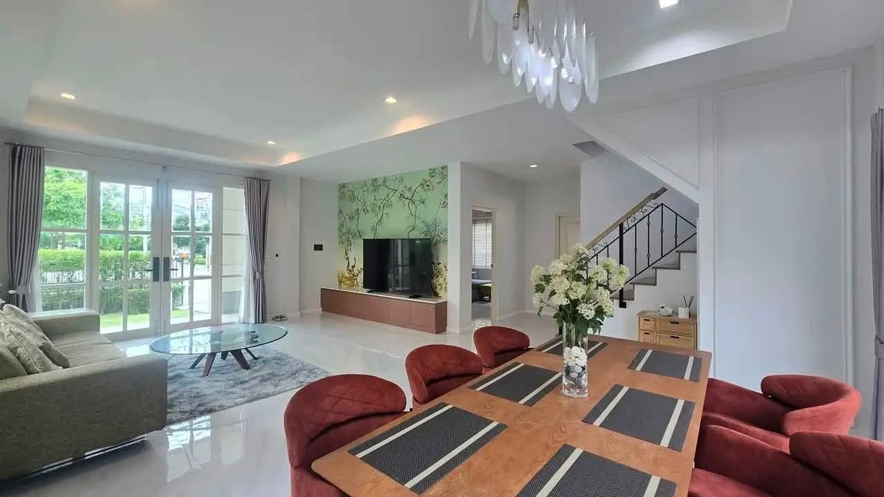 ✨🏡House for rent, Laddarom Chatuchot 15 🛋️with furniture Electrical appliances ⚡️ ✔️The house is next to the common area and large clubhouse. ✨🏡House for rent, Laddarom Chatuchot 15 🛋️with furniture Electrical appliances ⚡️ ✔️The house is next to the common area and large clubhouse.