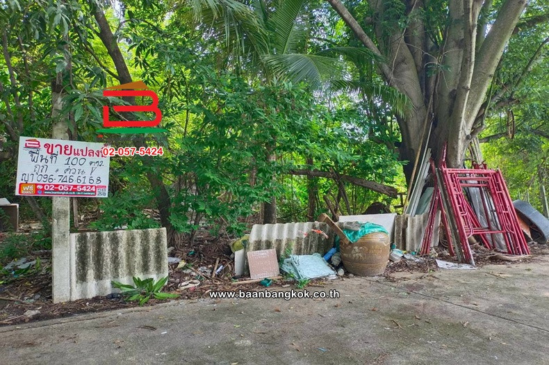 Empty land, area 100 sq m., Soi Tiwanon-Pak Kret 27, Tiwanon-Pak Kret Road, Bang Phut Subdistrict, Pak Kret District, Nonthaburi. – รูปที่ 4