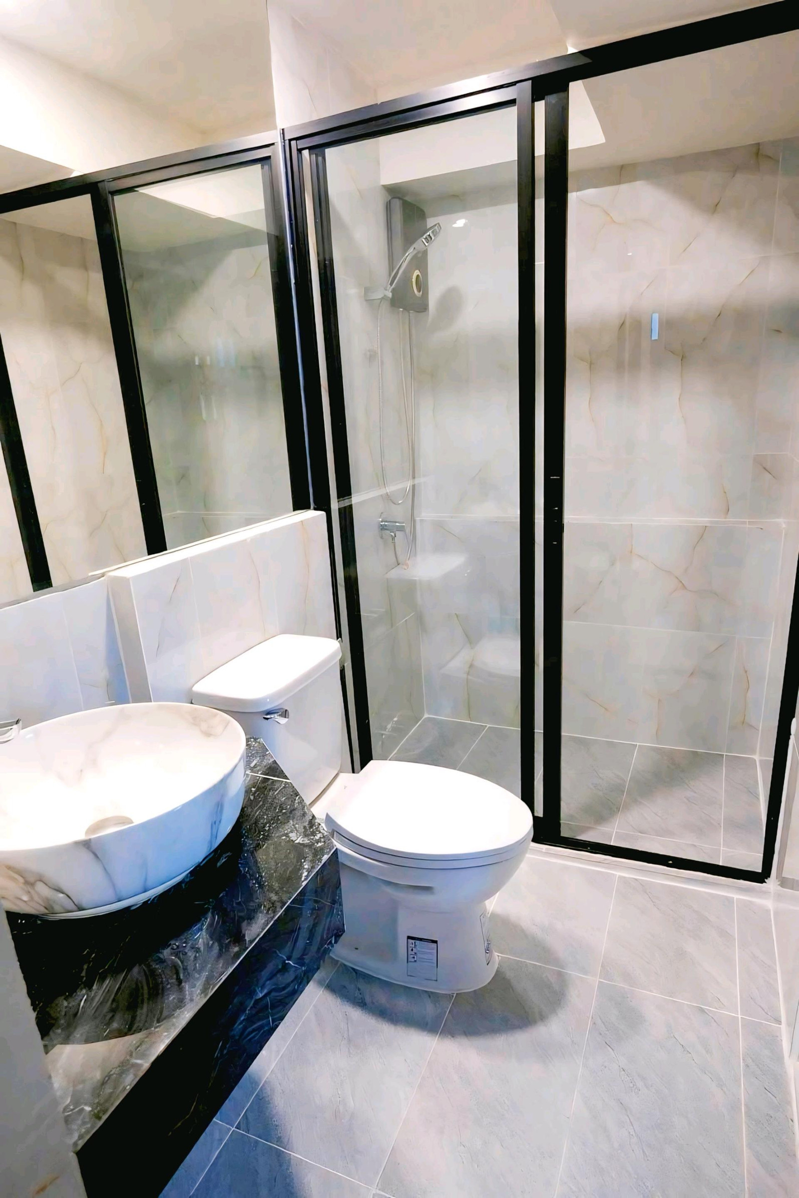 Newly decorated apartment, corner room, 60 sq m, balcony on 3 sides, new furniture, opposite RIS, free room cleaning. – รูปที่ 4
