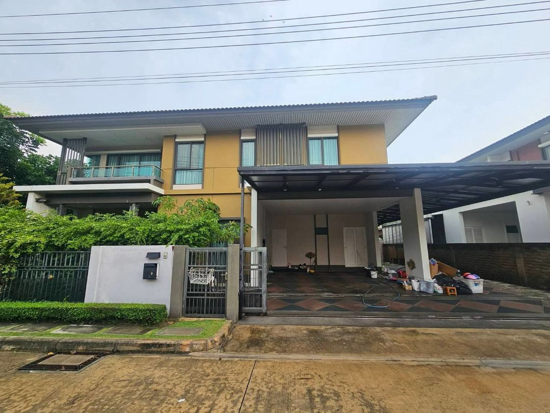 ขายบ้านเดี่ยว บุราสิริ ราชพฤกษ์-345 โครงการสไตล์รีสอร์ทสุดร่มรื่นจากแสนสิริ บ้านหลังมุม พื้นที่กว้างๆ สำหรับครอบครัวใหญ่ – รูปที่ 3