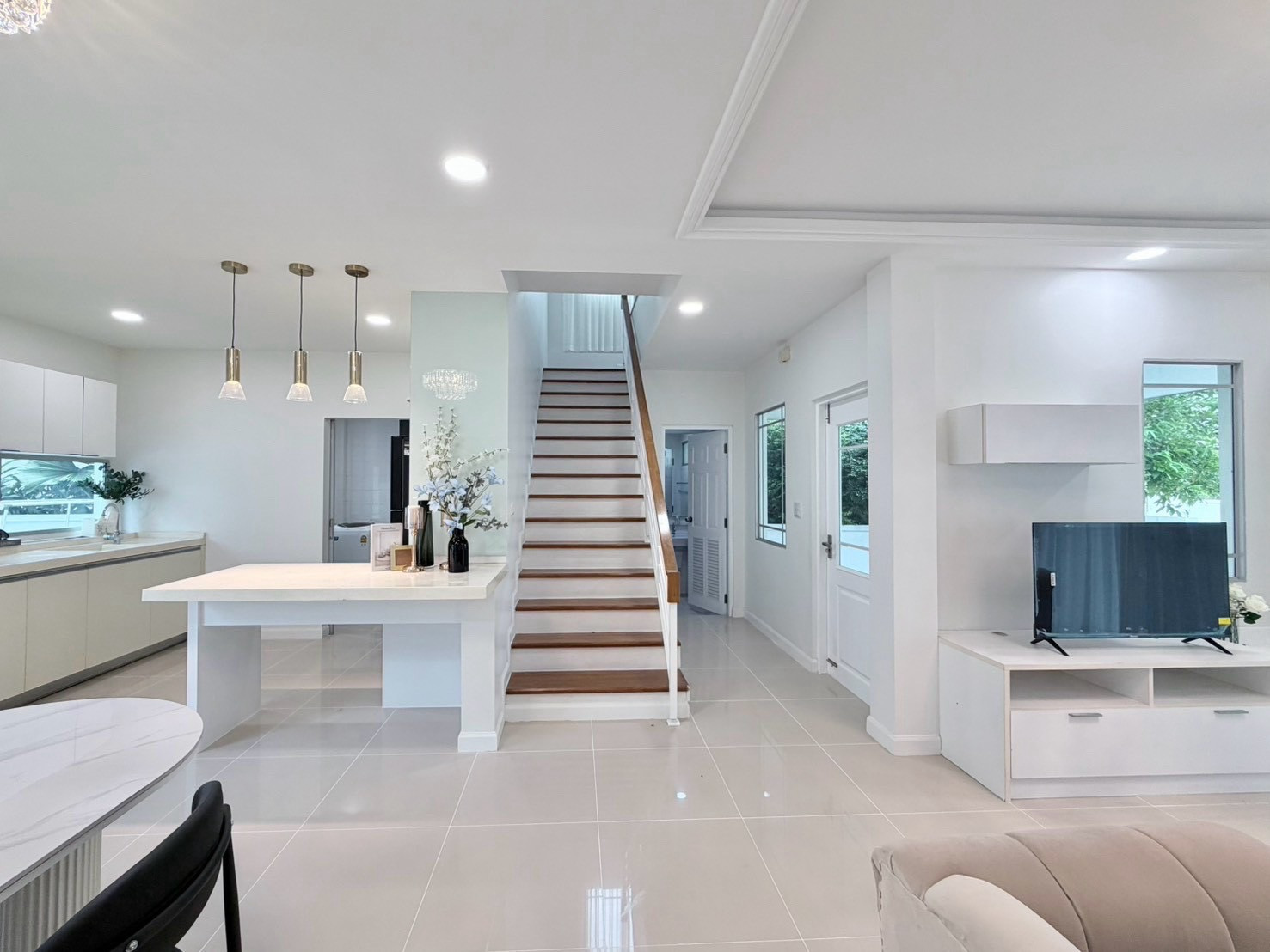 (ไม่ว่างแล้วค่ะ) 出租曼谷独栋别墅 Mantana 2 (Onnut-Wongwaen) – รูปที่ 2