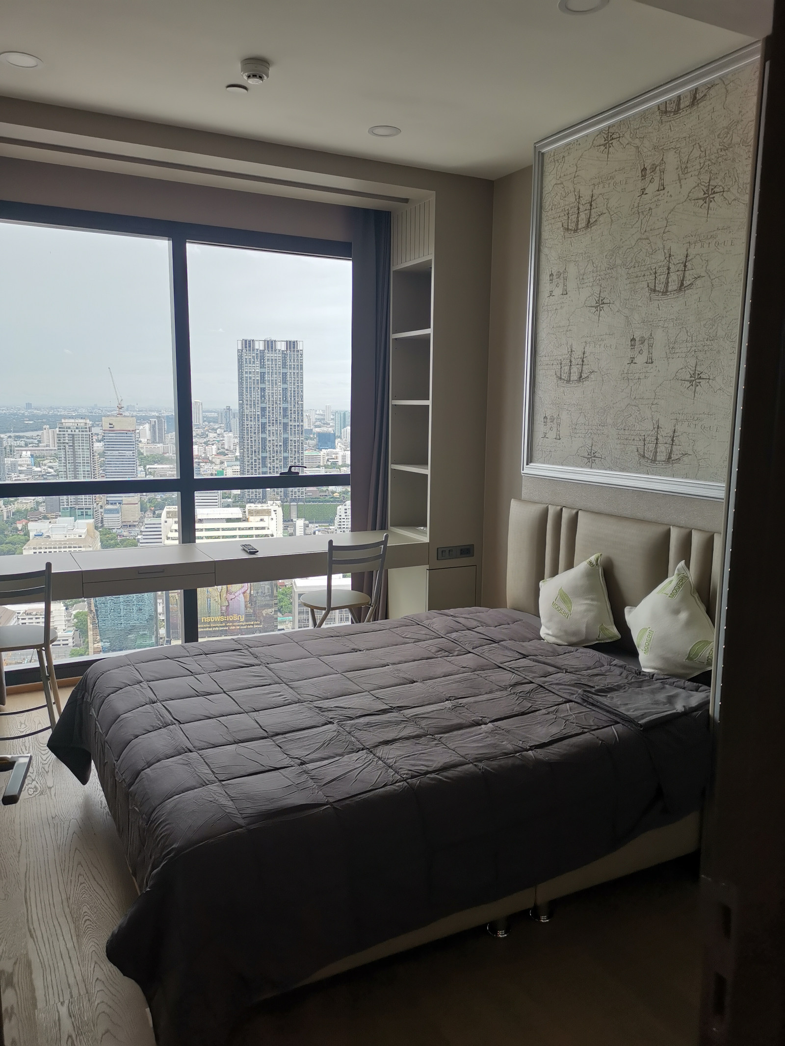 ให้เช่า!!! Ashton Chula - Silom *ชั้นสูง วิวสวย MRT สามย่าน 150เมตร!!! 55ตรม เพียง 60,000บาท/เดือน – รูปที่ 4