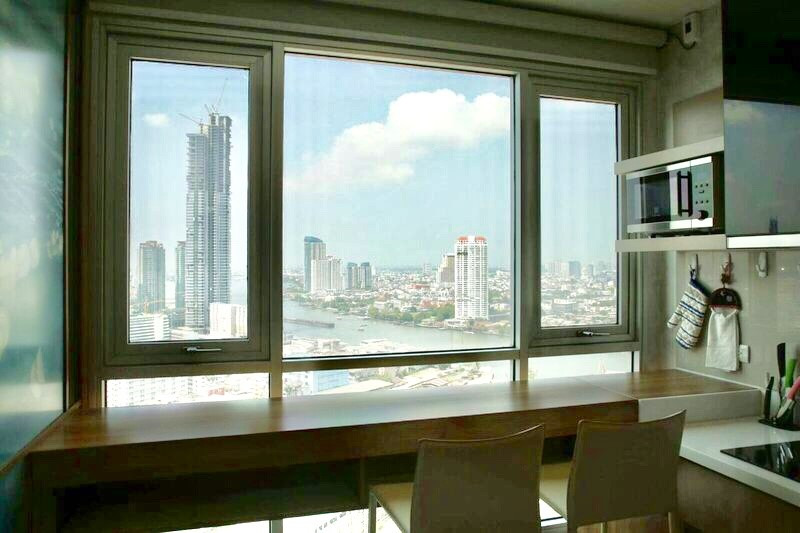 Rhythm Sathorn, 1 bedroom, 45 sqm, 30th Floor, River view, South Tower Rhythm Sathorn, 1 bedroom, 45 sqm, 30th Floor, River view, South Tower