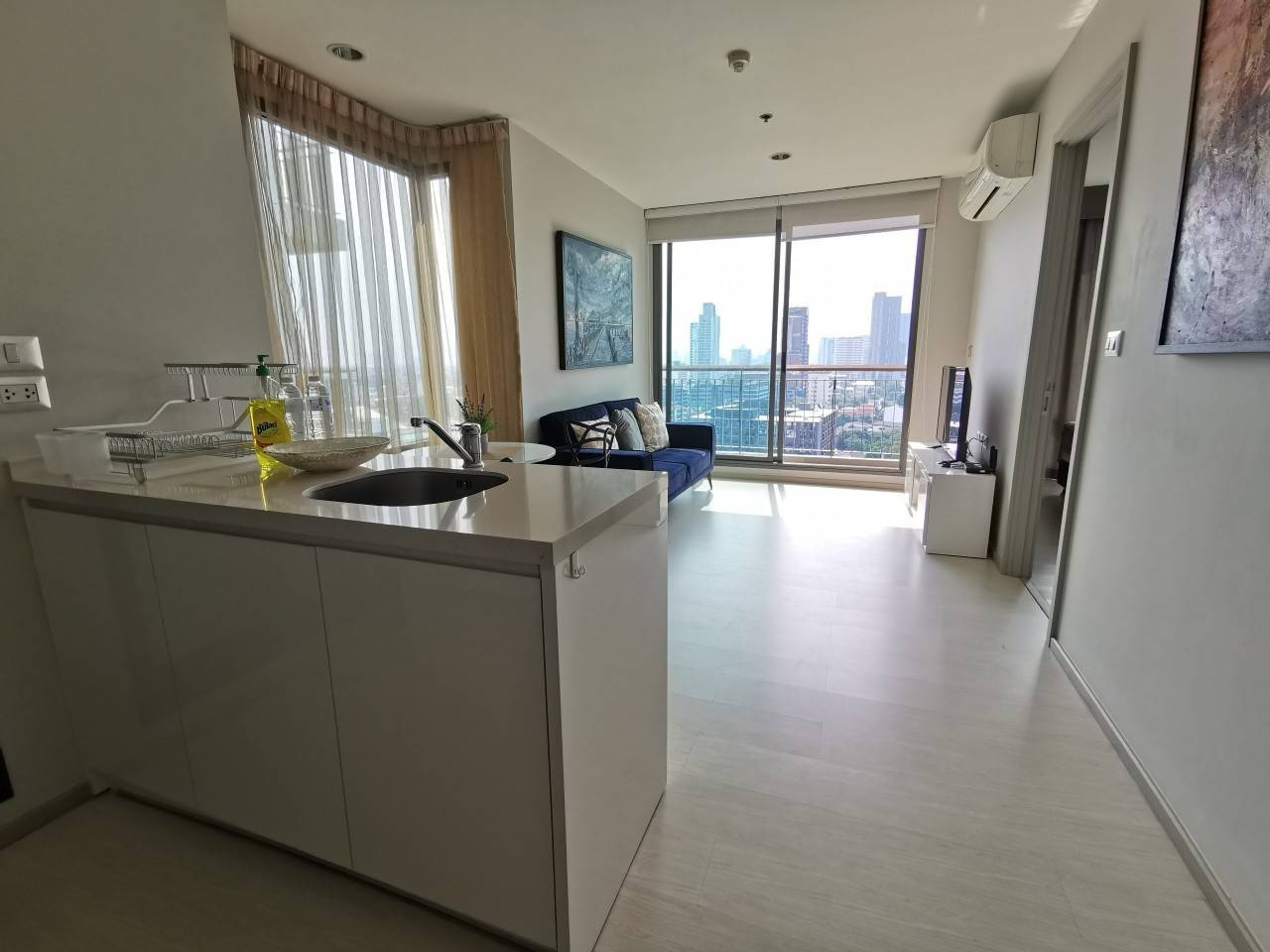 NSJ: Rhythm Sukhumvit 42, 48 sq.m., 1 Bedroom, 1 Bathroom,Rental Price THB 35,000/month. NSJ: Rhythm Sukhumvit 42, 48 sq.m., 1 Bedroom, 1 Bathroom,Rental Price THB 35,000/month.