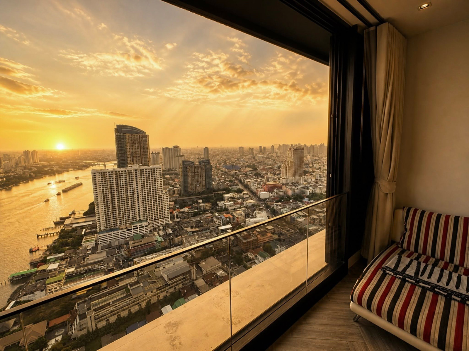 For rent Chapter Charoennakorn - Riverside 2BED คอนโดหรูริมน้ำเจ้าพระยา ตกแต่งครบ พร้อมเข้าอยู่ ใกล้ BTSกรุงธนบุรี -RW008432 – รูปที่ 4