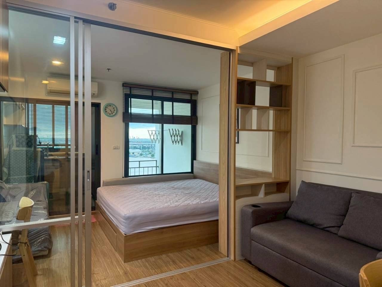 🏠ให้เช่าคอนโด U Delight Residence Riverfront(พระราม3🎊)ติดแม่น้ำเจ้าพระยา ชั้น 19 ขนาด 34 ตร.ม.วิวแม่น้ำ🌈ทิศตะวันออกฝั่งสะพานภูมิพล🎢 บรรยากาศเหมือนรีสอร์ท เฟอร์บิ้วอินเครื่องใช้ไฟฟ้าครบ🌈 – รูปที่ 4