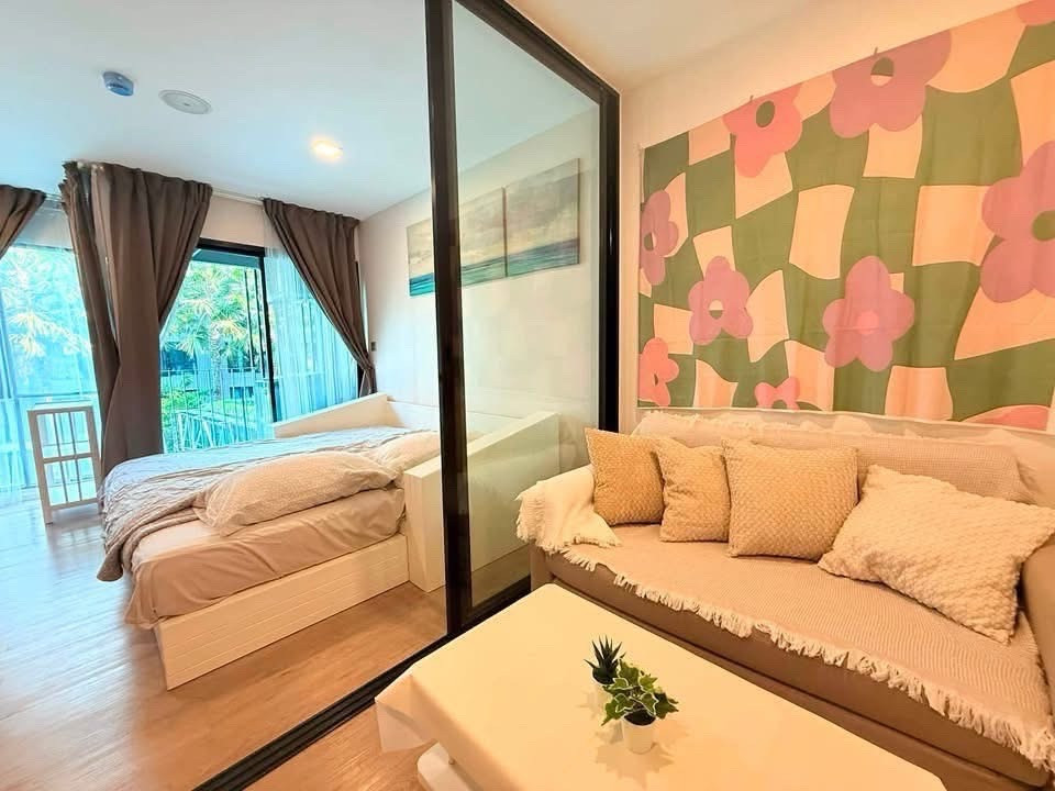 📍 Kave Town Shift Building D, 3rd floor📐 27 sq m. | Garden view🏊🏻‍♂️🌱