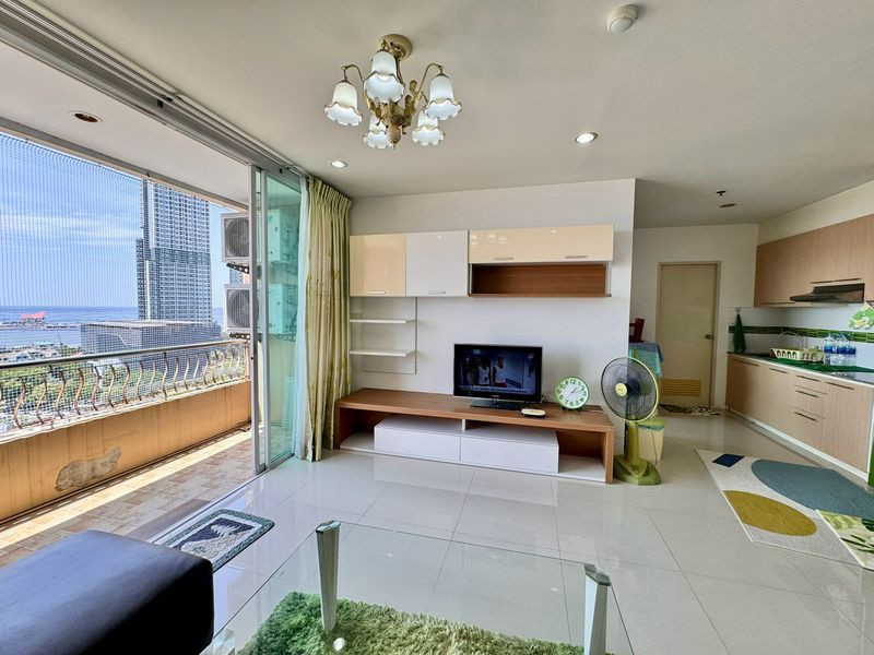 Sriracha Condo View - For Sale/Rent: Centrally located condo, 12th floor, corner unit, sea view. – รูปที่ 2