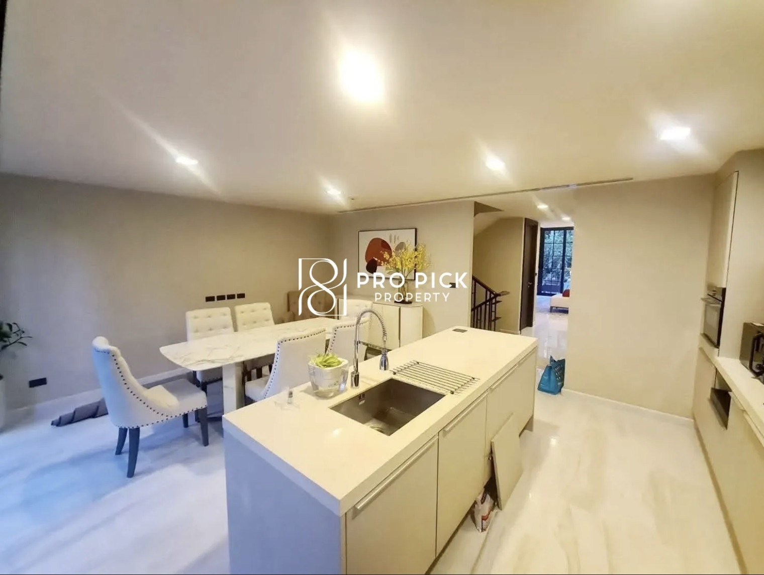 For Rent Townhome Quarter 31 4 Beds 5 Baths MRT Phetchaburi Watthana PP-00227 – รูปที่ 2