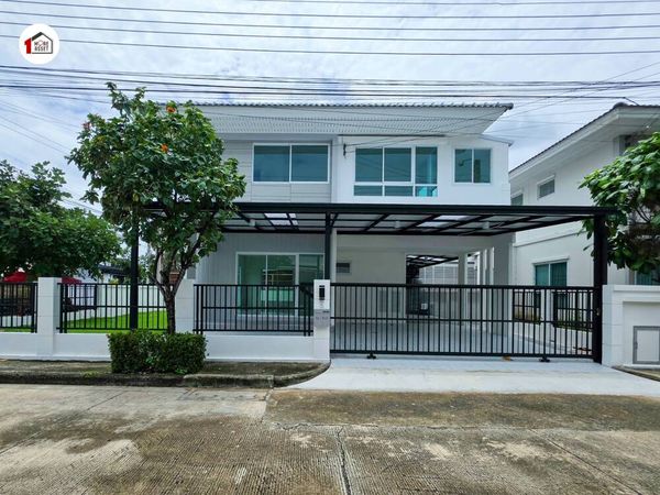 ขายด่วน! บ้านเดี่ยวหลังมุม เพอร์เฟค พาร์ค พระราม5-บางใหญ่ (ซอยวัดพระนอน) เฟส 5บ้านสวยรีโนเวท ใกล้เซ็นทรัลเวสต์เกต รถไฟฟ้า และทางด่วน 