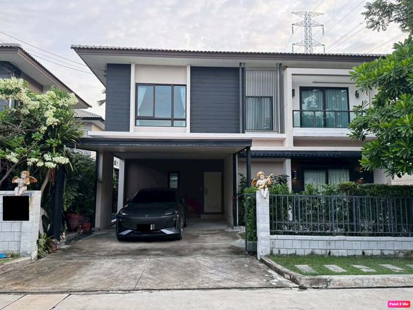 หลังมุม 56.5ตรว 4นอน3น้ำ บ้านเดี่ยว 2 ชั้น Centro บางนา กม 7  