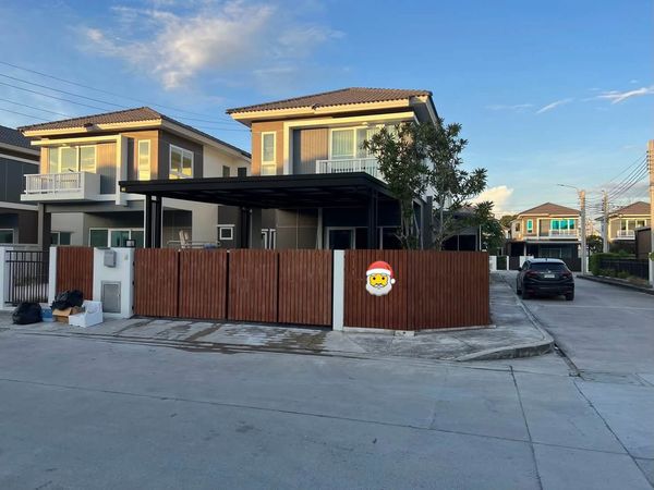 🏡✨ For rent, Supalai Ville Bangna-Wongwaen, 3 bedrooms, 2 bathrooms, new house, less than 3 years old, location Bangna-Wongwaen / King Kaew, with fully furnished. You can move in now.